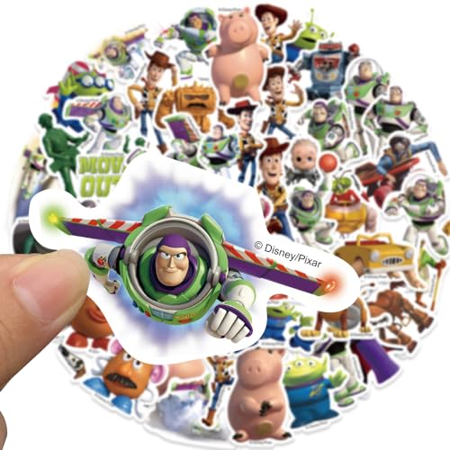 50 Piece Cartoon Vinyl Stickers Waterproof Pack