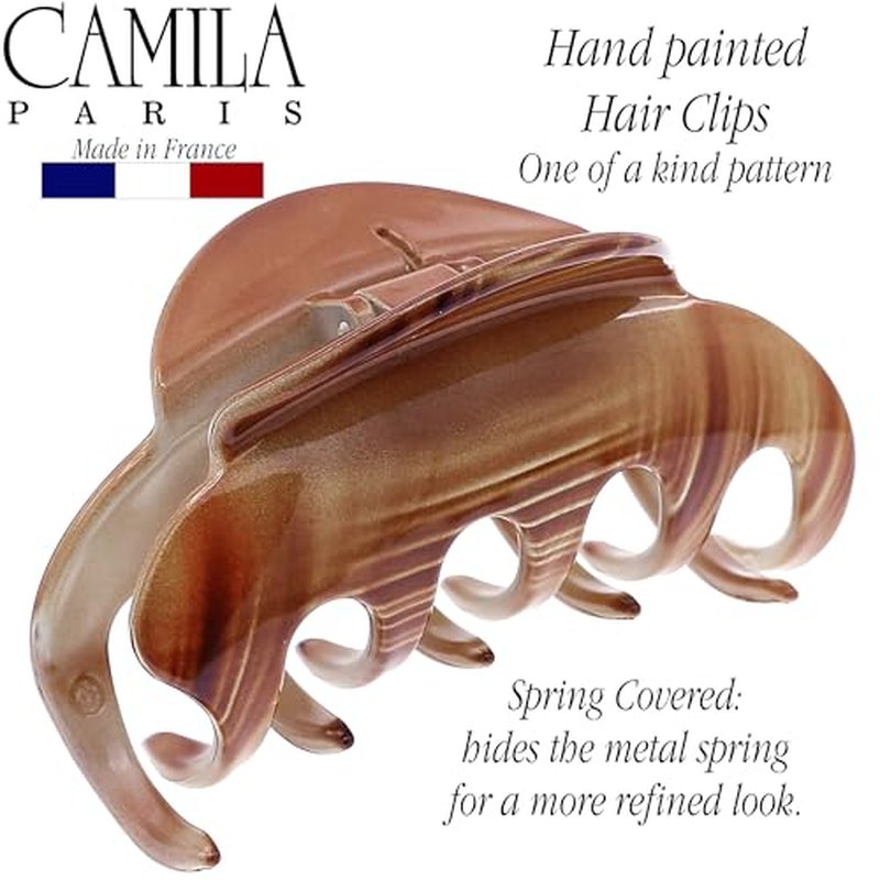 Camila Paris CP3216 Large Claw Clip 3.5" for Thick Hair