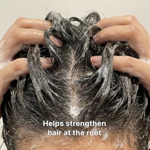 Black Grain Shampoo for Thinning Hair – Strengthening Formula, 16.9 fl oz