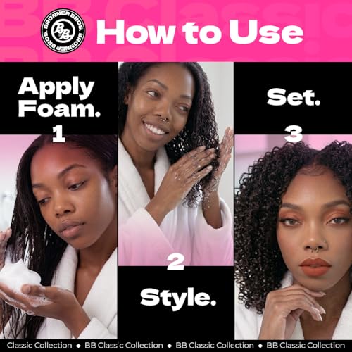 Bronner Bros Pump It Up Firm Hold Mousse 8.5oz