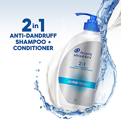 Head & Shoulders 2-in-1 Active Protect Anti Dandruff Shampoo + Conditioner, 650ml