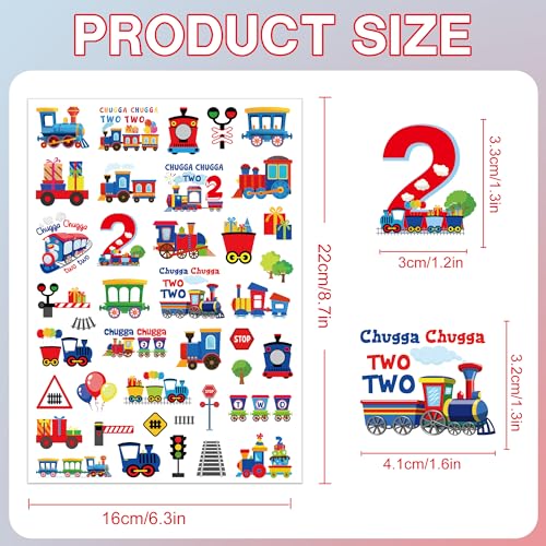 Chugga Chugga Two Two Temporary Tattoos - 300+ Train Designs