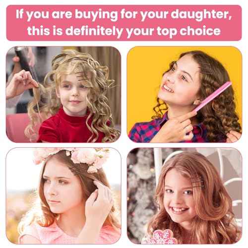 mini bobby pins,50 Count 1.38 inch Metal Hair Clips for Children,Girls and Women,Suitable for All Hair Types (Brown-01)