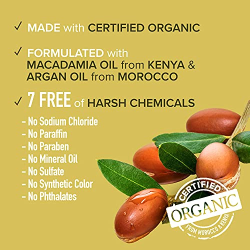 KISS Argan & Macademia Reparative Hair Oil Serum 100mL (3.38 US fl.oz.)