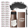 Eyebrow Stamp Stencil Kit with 24 Reusable Stencils