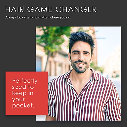 7 Inch All Purpose Hair Comb for Fine Hair - Durable Black Comb - Perfect for Detangling & Styling