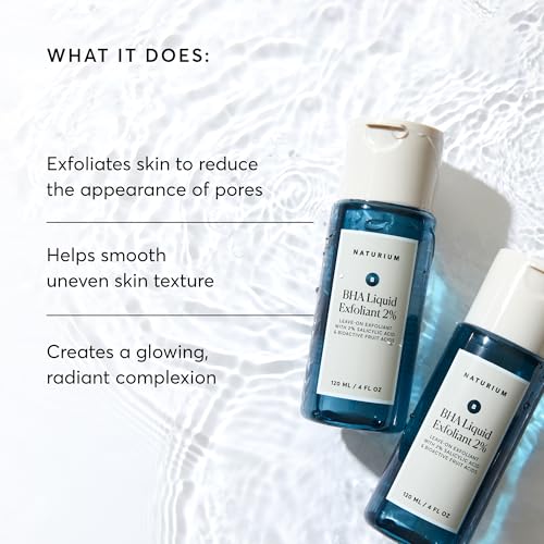 Naturium BHA 2% Liquid Exfoliant - Salicylic Acid Pore Treatment