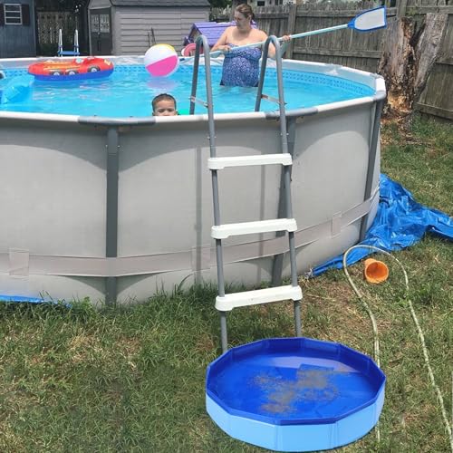 Portable Foldable Pool Foot Bath for Clean Feet - 19 Inch