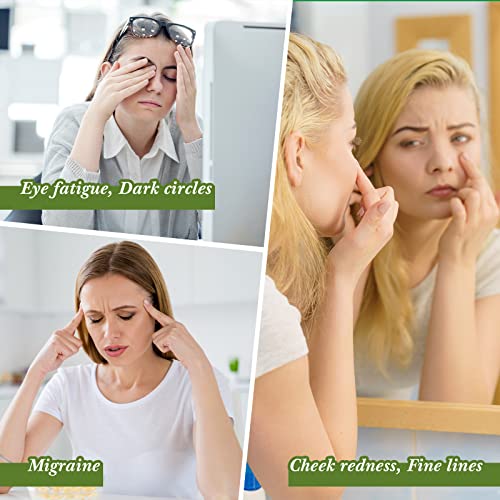 Jade Facial Cooling Mask – Natural Stone Face & Eye Massage Tool