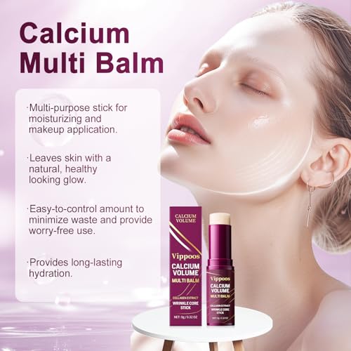 Calcium Multi Balm Stick | Korean Collagen Anti-Aging Hydration