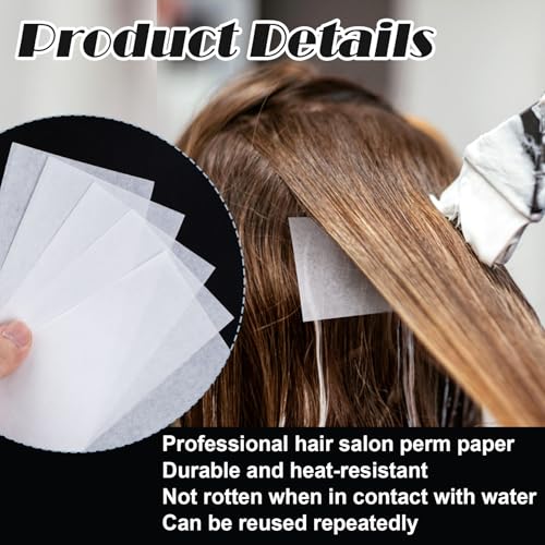 200PCS Perm Paper for Hair Rollers - 2 Sizes