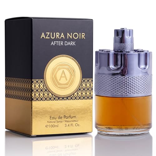 Azura Noir After Dark Eau De Parfum for Men - Woody Spicy Cologne 100ml