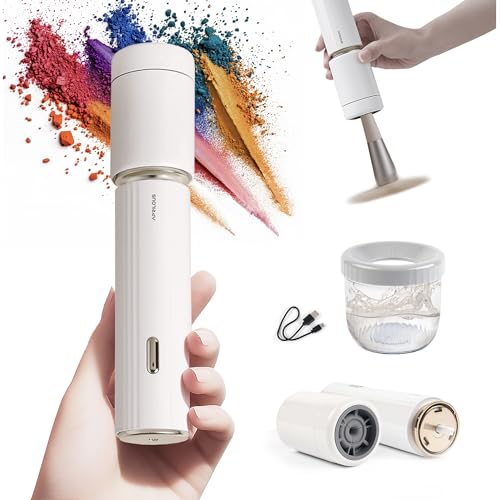 Electric Makeup Brush Cleaner & Dryer with Universal Collar
