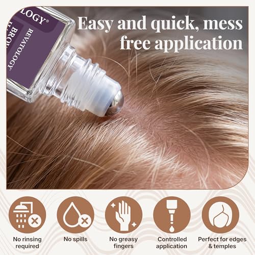 Revatology Brow & Hairline Growth Serum with Herbal Oils – Targeted Botanical Care
