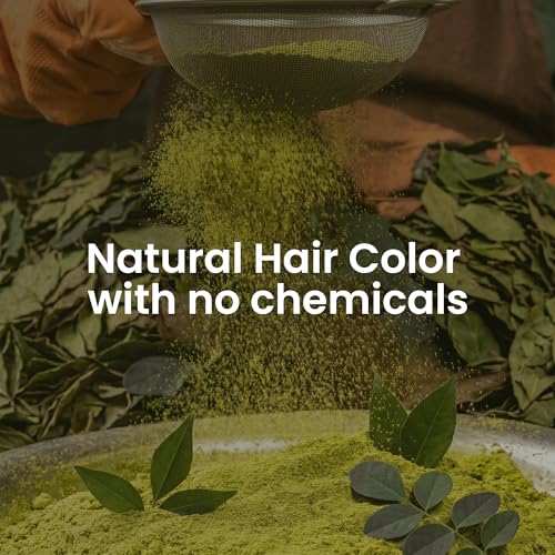 Indigo & Henna Powder Combo for Black Hair Dye - 100% Organic