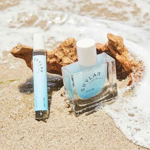 Skylar Salt Air Eau de Parfum - Hypoallergenic & Clean Perfume for Women & Men, Vegan & Safe for Sensitive Skin - Fresh Perfume with Notes of Driftwood, Sea Salt & Seaweed - 10mL /0.33 Fl oz