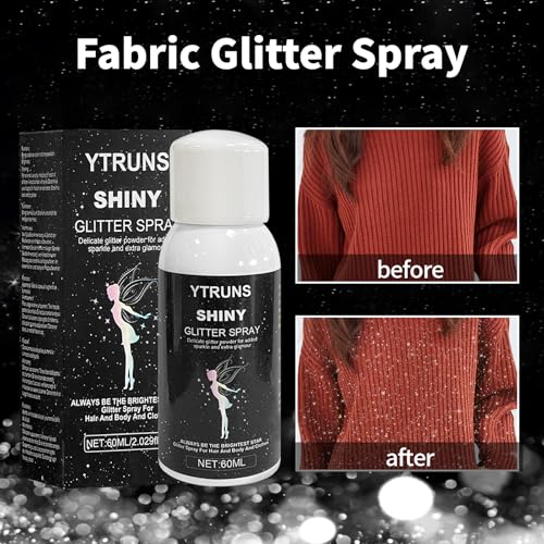 Glitter Spray for Hair & Body – Long-Lasting Shimmer 2.03oz