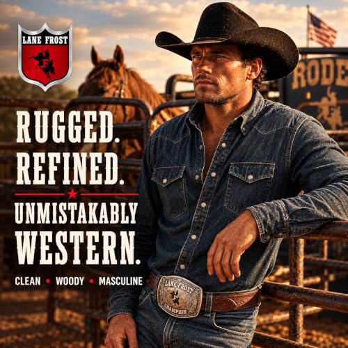 Lane Frost Legendary Original Men's Cologne 3.4 Fl Oz - Western Inspired Fragrance