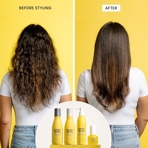 Drybar Blowout Defense Rapid Repair and Finishing Oil - Weightless Heat Protectant for Hair, Repairs Split Ends, Adds Shine for Long-Lasting Blowouts