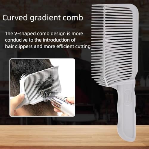 V-Shaped Hair Comb Blending Tool for Fades Flat Tops Clipper Cuts