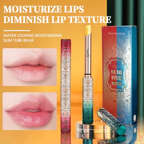 O'CHEAL Color-changing Lip Balm Waterproof Long Lasting Lip Makeup Gloss Lip Balm Long Lasting Moisturizing Lipstick (Pack of 2