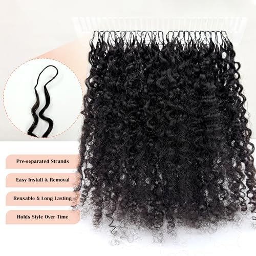 100% Human Hair Crochet Braids Burmese Curly 18 Inch 120g