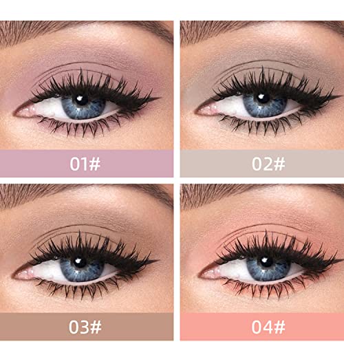 Matte Liquid Eyeshadow Set 8 Colors - Waterproof Long-Lasting