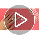 Dashing Diva Glaze Gel Nail Starter Kit - Daikon (32 Strips & Mini LED Lamp)