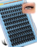 Wispy Lash Clusters 14-22mm D-Curly Volume Eyelashes