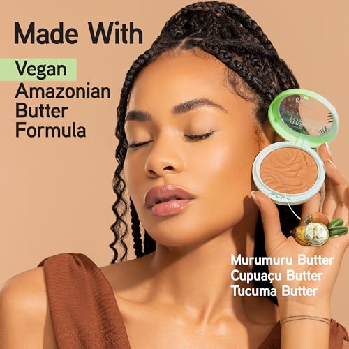 Physicians Formula Murumuru Butter Bronzer, Moisturizing, Nourishing Murumuru Butter for Silky Glow, Dermatologist Tested, Hypoallergenic, Vegan & Cruelty-Free - Deep Bronzer