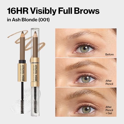 Revlon ColorStay Brow Fantasy Powder Pencil & Gel, Ash Blonde