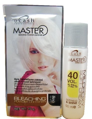 Dcash Master Hair Bleaching Powder Lightener Kit : White 15g