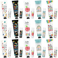 Loopeer 15 Sets Teacher Appreciation Gifts Bulk 5 Style Travel Size Lip Balm and Hand Cream Thank You Gift Sets for Teacher Staff Team Woman Man Office Supplies Back to School Party Favors