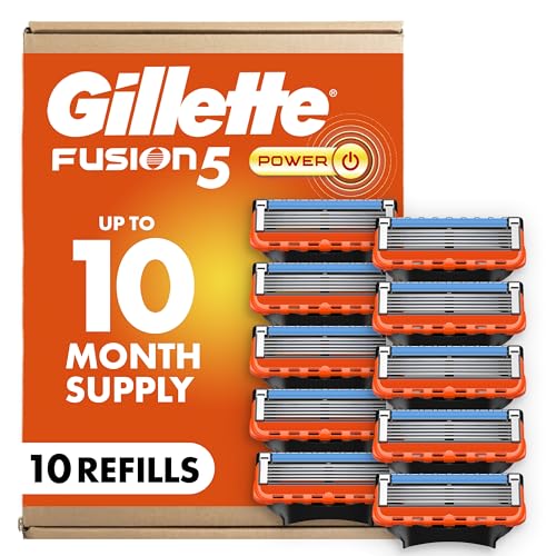 Gillette Fusion5 Power Razor Blade Refills 10-Count