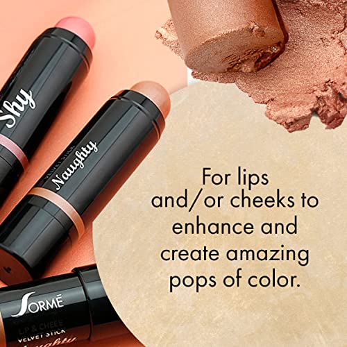 SORMÉ Lip and Cheek Velvet Stick - Blendable, Buildable Color