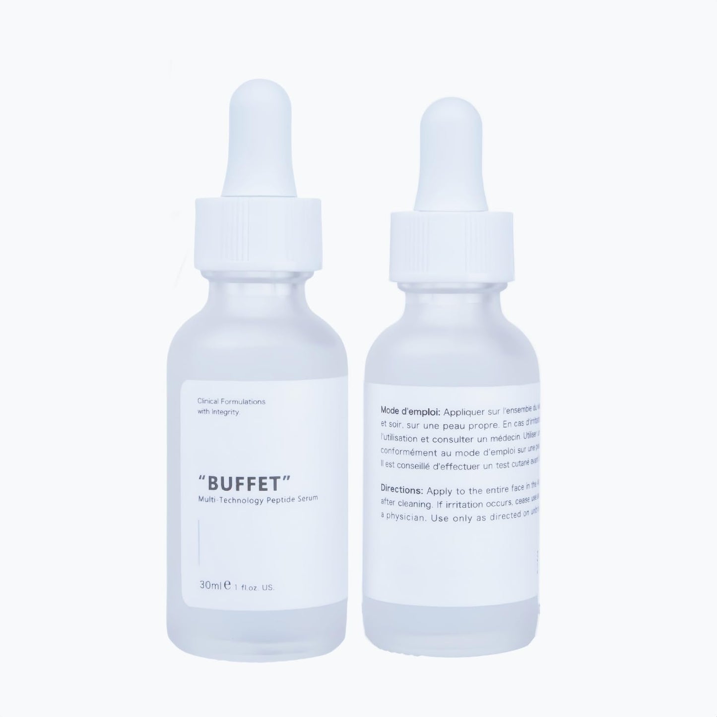 Peptides Serum For Face "Buffet" + Copper Peptides ， Reduce Skin wrinkles, Improve Skin Anti-aging,Moisturizing Peptide Serum, For Reduces Wrinkles And Fine Lines (1, 1PC)