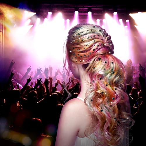 9 Sheets Face Gemstone Stickers, Self Adhesive Rhinestones Face Diamonds Jewels Gems Stick on Rhinestone Embellishment Stickers for Makeup Party Festival