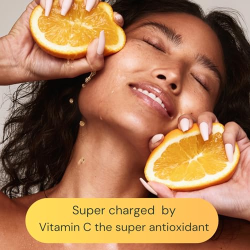 KOA LIFE Vit-C Illuminating Facial Cleanser - Vitamin C Facial Wash, Skin Illuminating Face Wash, Gentle Foam Cleanser, Vegan - 1.7 Fl Oz