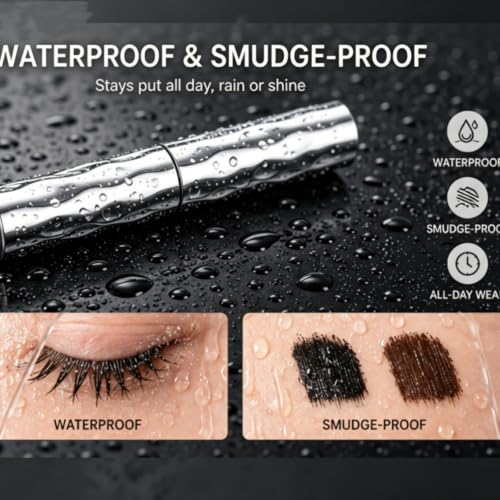 Waterproof Fiber Mascara Volume & Length