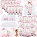 VISCOO 60 Set Baby Shower Party Favors for Guests - Hand Cream Lotion Gifts