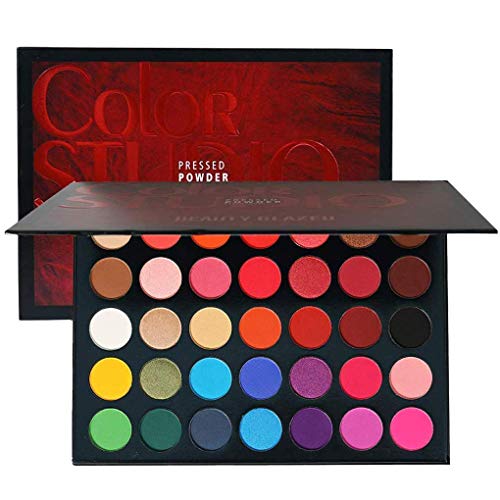 Color Studio 35 Shades Eyeshadow Palette - Matte & Shimmer