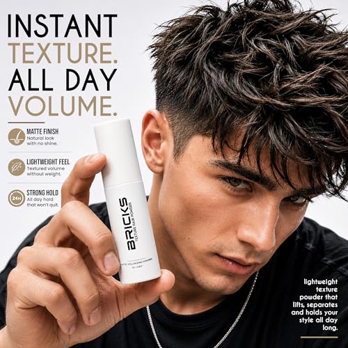 Hair Texture Powder for Men - Matte Finish Volume & Hold