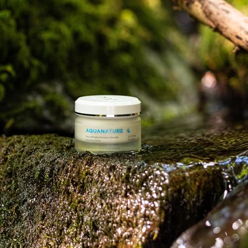 ANNEMARIE B?RLIND - AQUANATURE Rehydrating Night Cream - Papyrus and Glasswort Extracts for Lasting Hydration - Nourishes, Regenerates, Rehydrates - 1.69 Fl Oz
