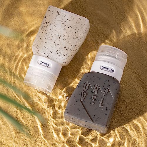 TSA Travel Bottles 3oz Silicone Leakproof 2-Pack