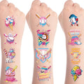 Baseball Drip Temporary Tattoos - 8 Sheets Ice Cream Party