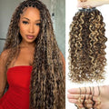 Miracle Invisible Knots Crochet Hair 14" 55g Human Hair