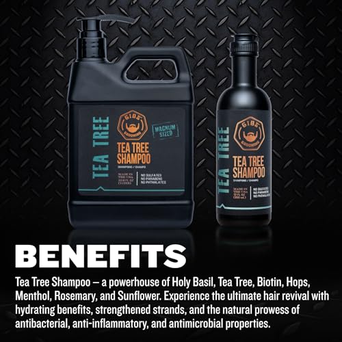 Gibs Grooming Tea Tree Shampoo and Conditioner Combo Box