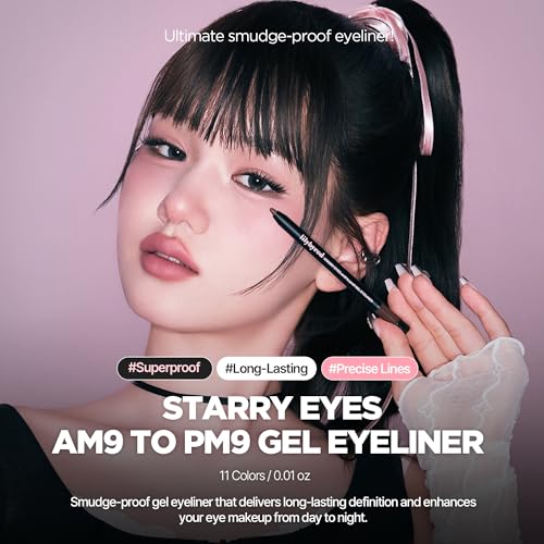 lilybyred Starry Eyes Gel Eyeliner - Smudge-Proof, Waterproof