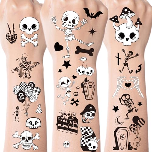 Bad 2 Bone Temporary Tattoo Stickers - 300+ Designs