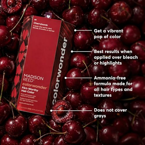 Madison Reed ColorWonder Demi-Permanent Hair Color – Cherry Bomb 6R